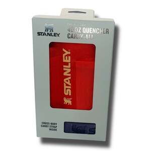 Stanley All Day 40oz Quencher CarryAll Crossbody Chili Orange Water Bottle Strap